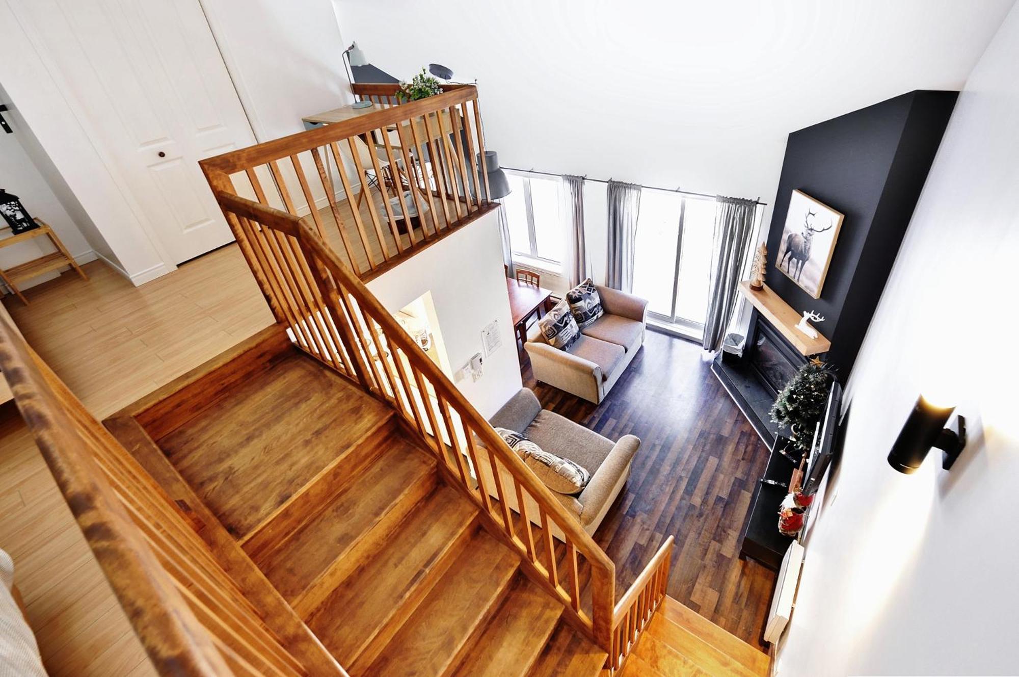 Condo 305 33 Chemin Du Hameau By Les Chalets Alpins Stoneham Exterior foto