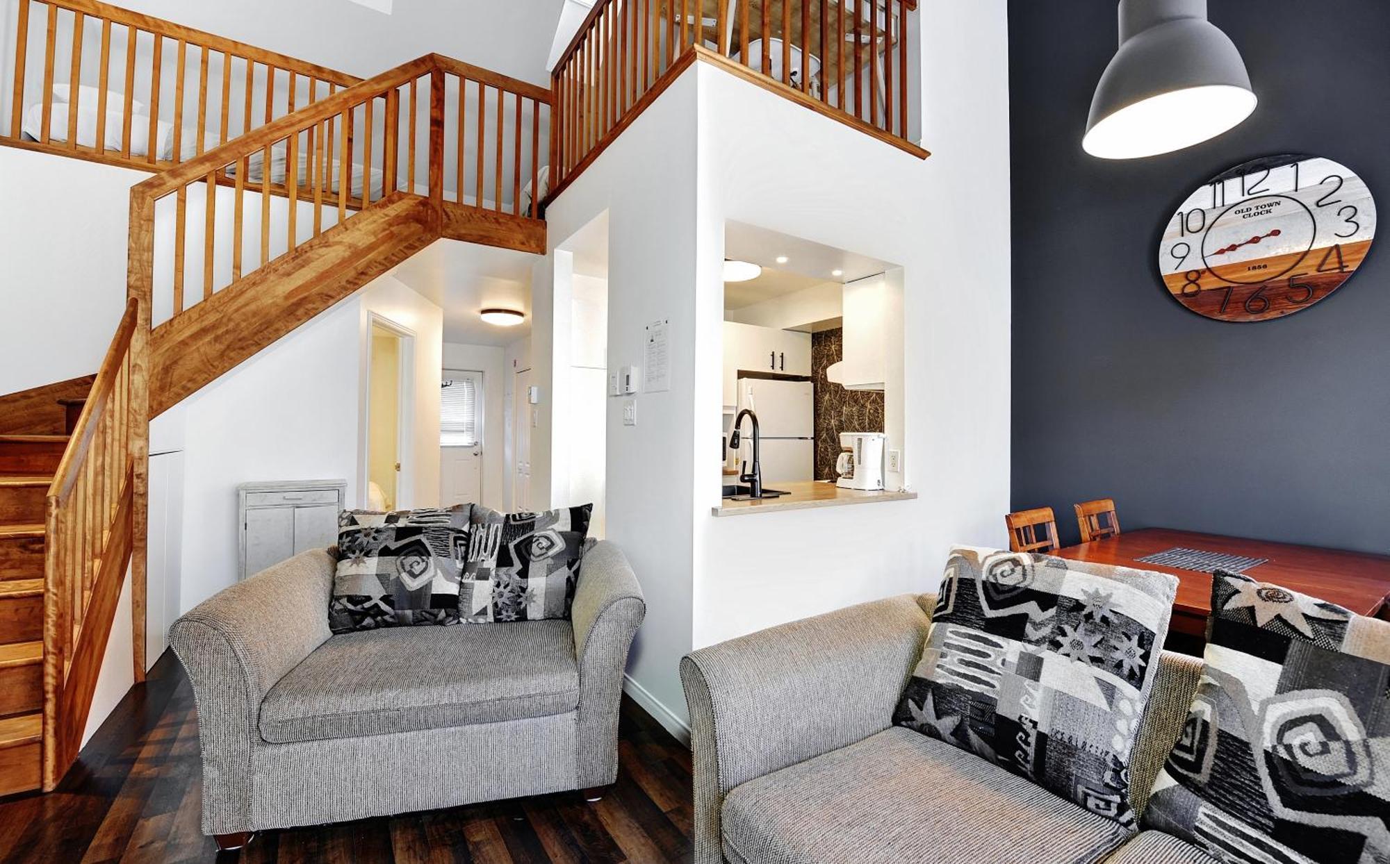 Condo 305 33 Chemin Du Hameau By Les Chalets Alpins Stoneham Exterior foto